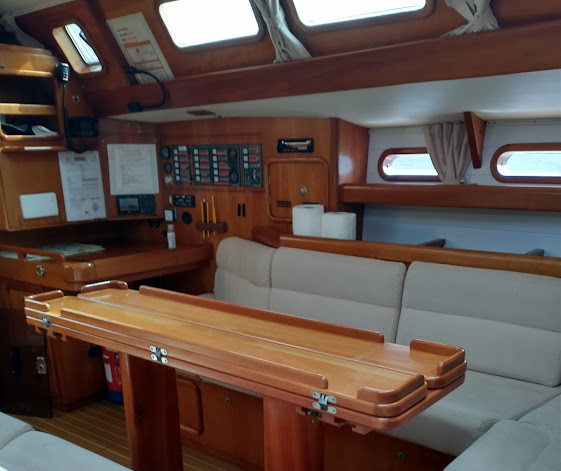 Looking towards the navigation table